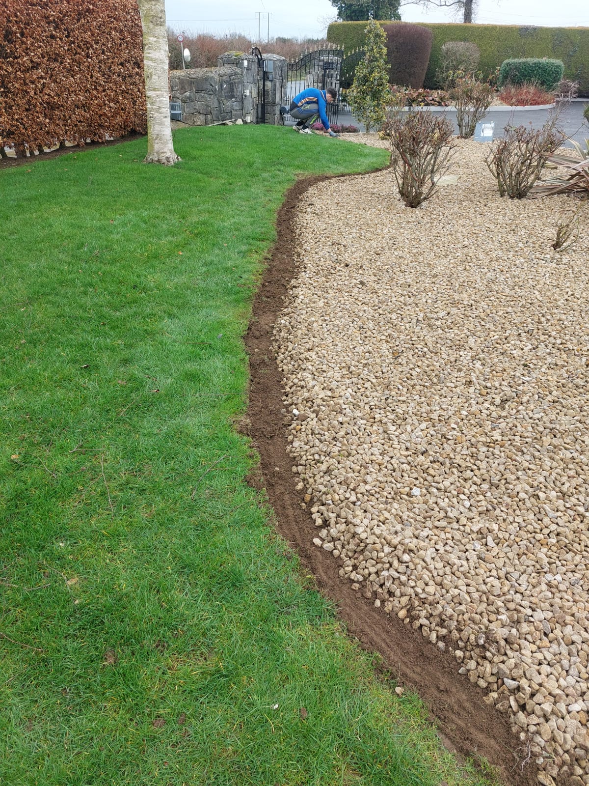 6.1 Before Sodding Lawn Edges